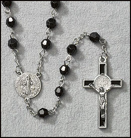 St. Benedict Faceted Rosary